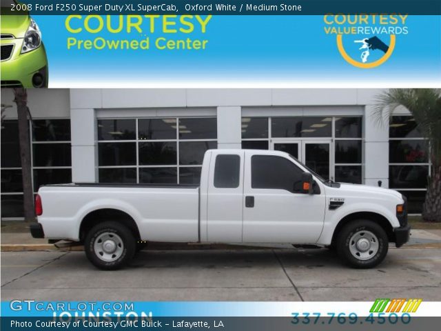 2008 Ford F250 Super Duty XL SuperCab in Oxford White