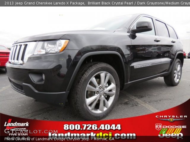 2013 Jeep Grand Cherokee Laredo X Package in Brilliant Black Crystal Pearl