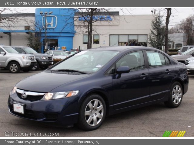 2011 Honda Civic LX Sedan in Royal Blue Pearl