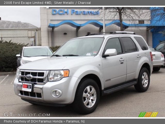 2008 Ford Escape Limited 4WD in Silver Metallic