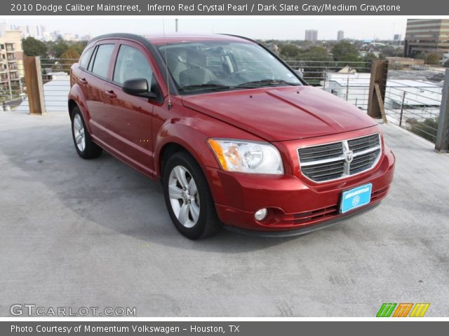 2010 Dodge Caliber Mainstreet in Inferno Red Crystal Pearl