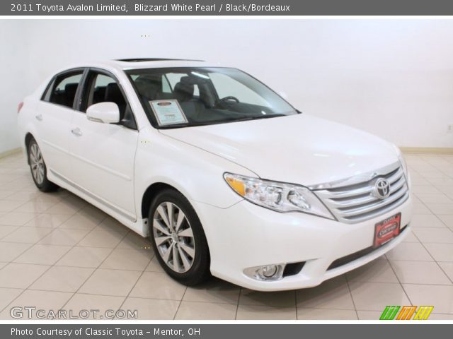 2011 Toyota Avalon Limited in Blizzard White Pearl