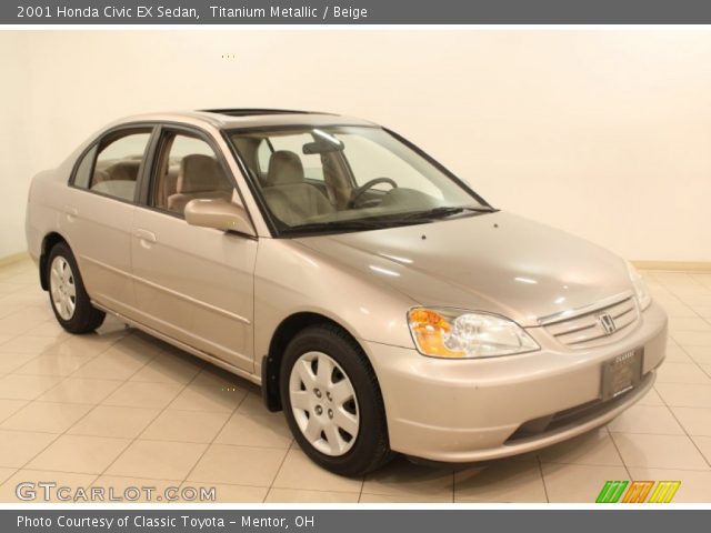 2001 Honda Civic EX Sedan in Titanium Metallic