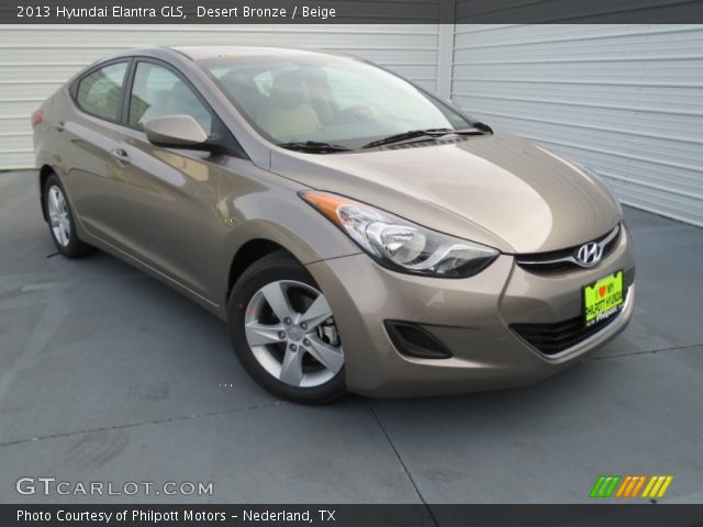 2013 Hyundai Elantra GLS in Desert Bronze