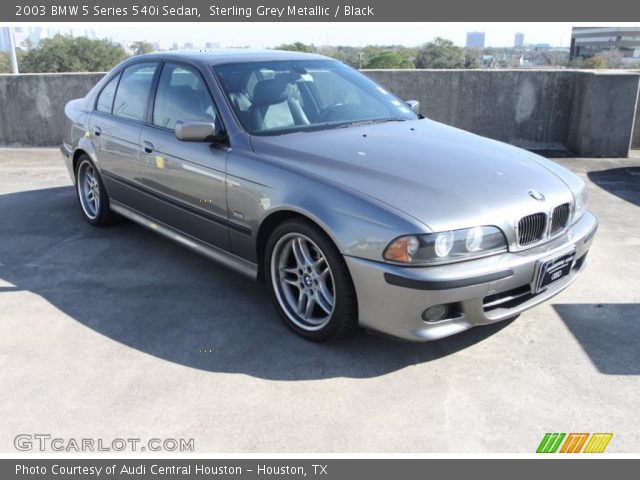 2003 BMW 5 Series 540i Sedan in Sterling Grey Metallic