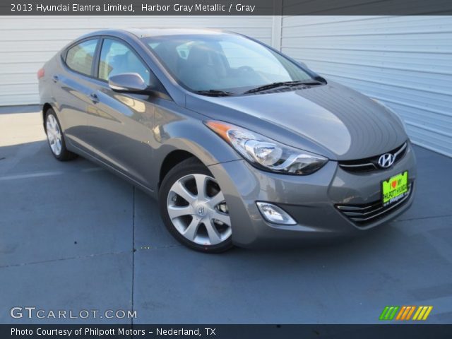 2013 Hyundai Elantra Limited in Harbor Gray Metallic
