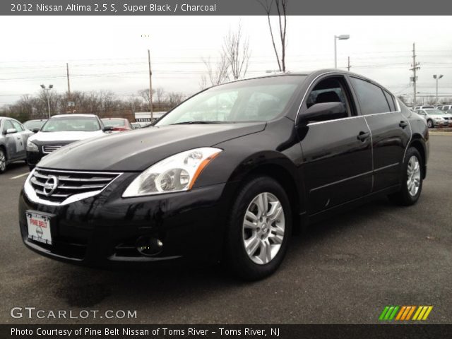 2012 Nissan Altima 2.5 S in Super Black