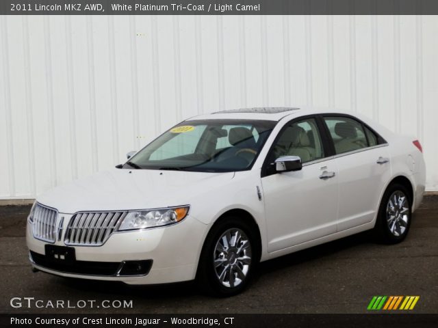 2011 Lincoln MKZ AWD in White Platinum Tri-Coat