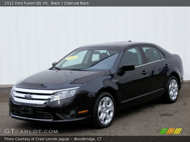 2012 Ford Fusion SEL V6 in Black