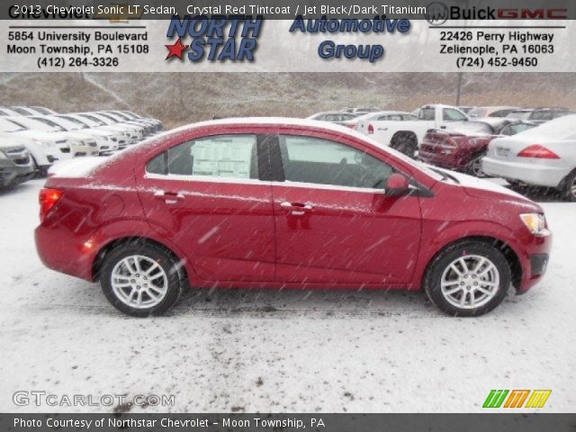 2013 Chevrolet Sonic LT Sedan in Crystal Red Tintcoat