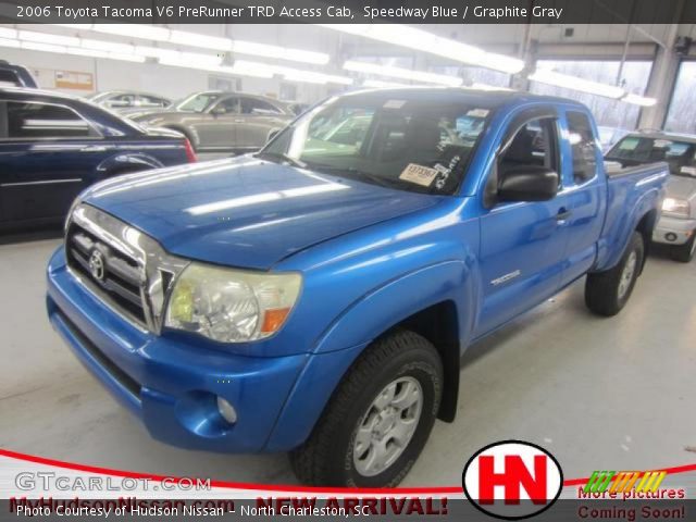 2006 Toyota Tacoma V6 PreRunner TRD Access Cab in Speedway Blue