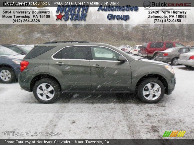 2013 Chevrolet Equinox LT AWD in Steel Green Metallic