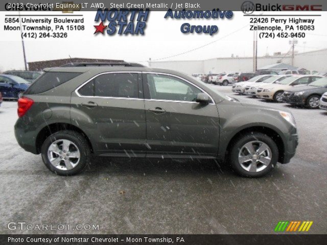 2013 Chevrolet Equinox LT AWD in Steel Green Metallic