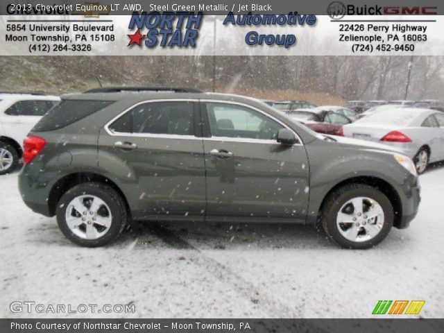 2013 Chevrolet Equinox LT AWD in Steel Green Metallic