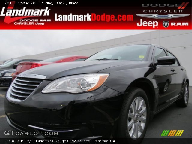 2011 Chrysler 200 Touring in Black