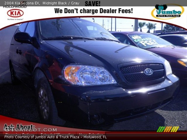 2004 Kia Sedona EX in Midnight Black