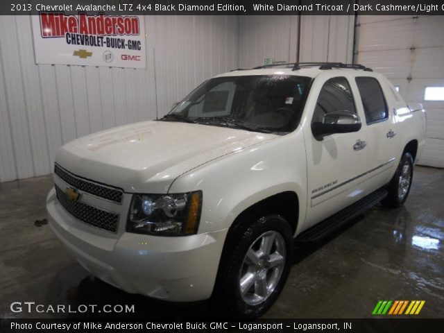 2013 Chevrolet Avalanche LTZ 4x4 Black Diamond Edition in White Diamond Tricoat