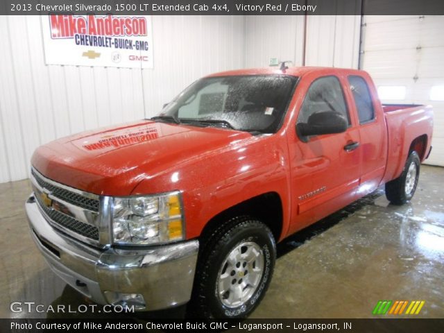 2013 Chevrolet Silverado 1500 LT Extended Cab 4x4 in Victory Red