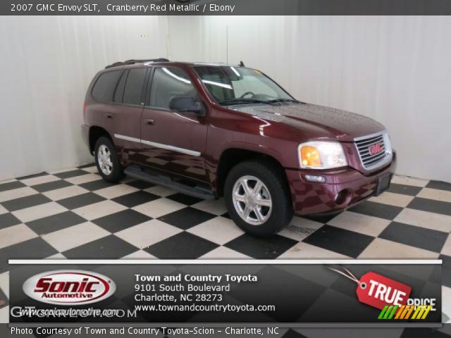 2007 GMC Envoy SLT in Cranberry Red Metallic