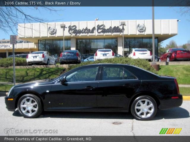 2006 Cadillac STS V6 in Black Raven