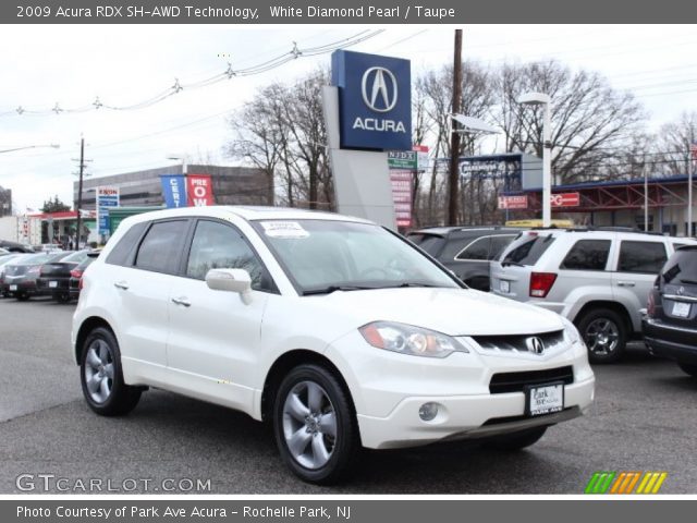 2009 Acura RDX SH-AWD Technology in White Diamond Pearl