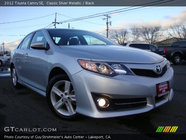 2012 Toyota Camry SE in Classic Silver Metallic