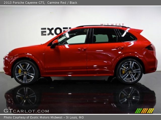 2013 Porsche Cayenne GTS in Carmine Red