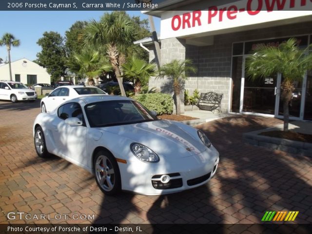 2006 Porsche Cayman S in Carrara White