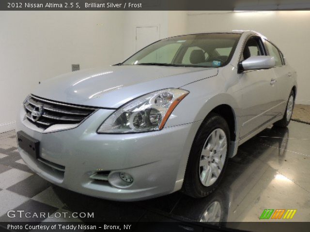 2012 Nissan Altima 2.5 S in Brilliant Silver