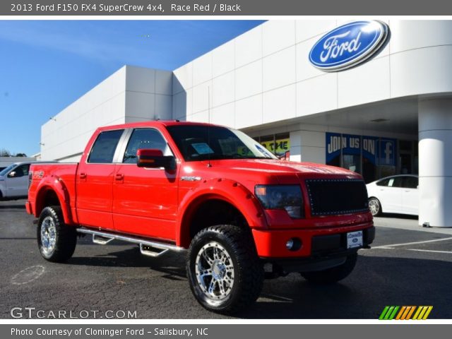 2013 Ford F150 FX4 SuperCrew 4x4 in Race Red