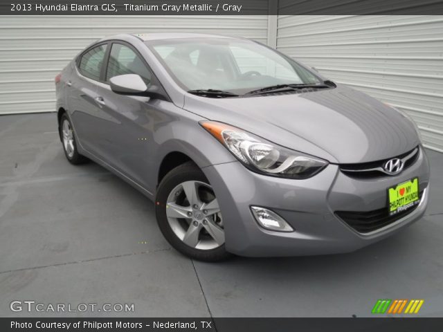 2013 Hyundai Elantra GLS in Titanium Gray Metallic