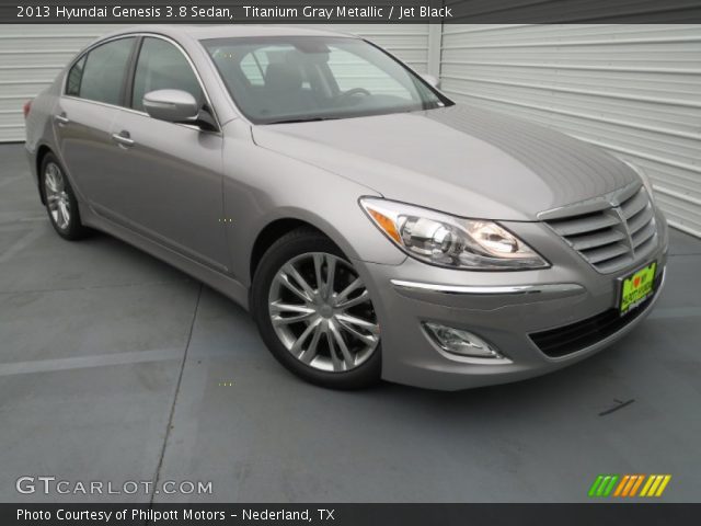 2013 Hyundai Genesis 3.8 Sedan in Titanium Gray Metallic