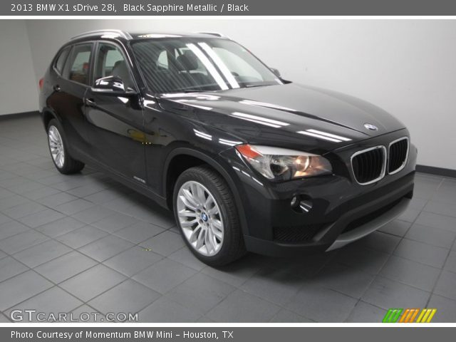 2013 BMW X1 sDrive 28i in Black Sapphire Metallic