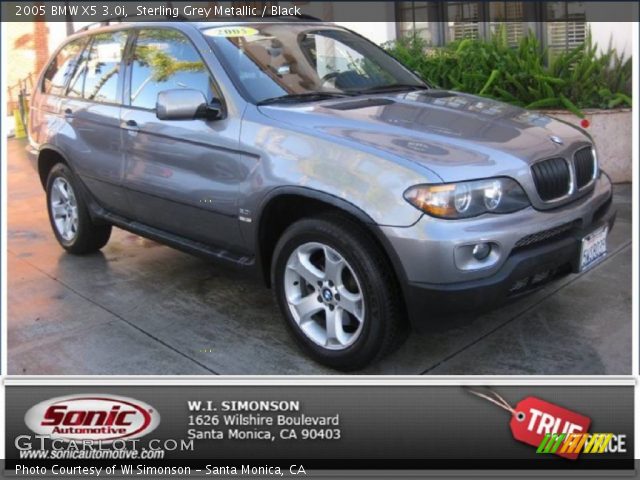 2005 BMW X5 3.0i in Sterling Grey Metallic