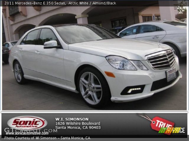 2011 Mercedes-Benz E 350 Sedan in Arctic White