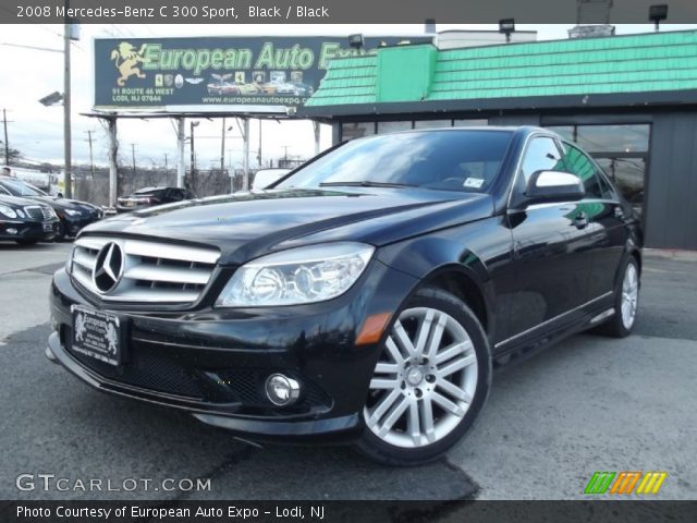 2008 Mercedes-Benz C 300 Sport in Black