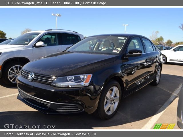 2013 Volkswagen Jetta TDI Sedan in Black Uni