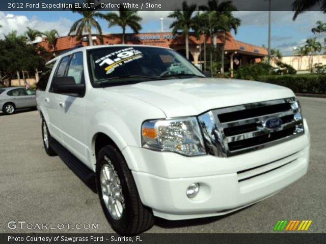 2012 Ford Expedition EL XLT in Oxford White