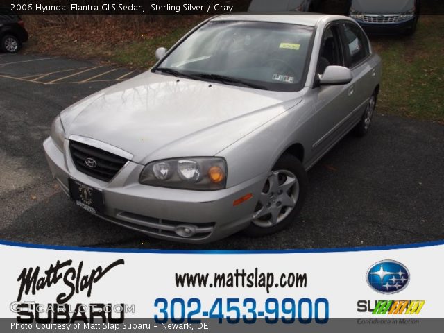 2006 Hyundai Elantra GLS Sedan in Sterling Silver