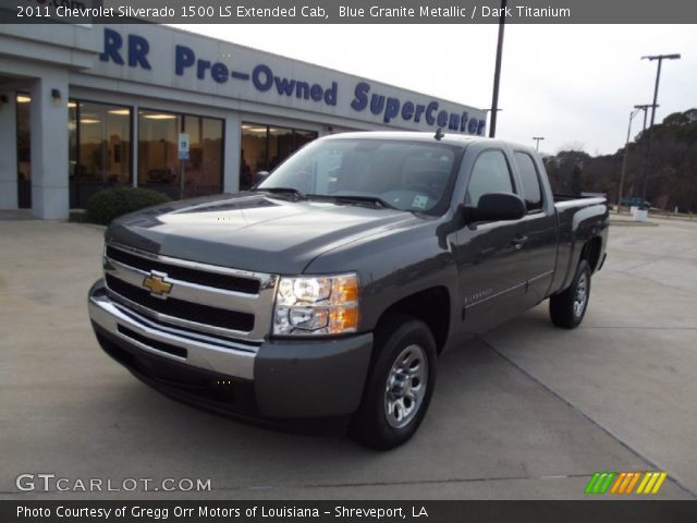 2011 Chevrolet Silverado 1500 LS Extended Cab in Blue Granite Metallic