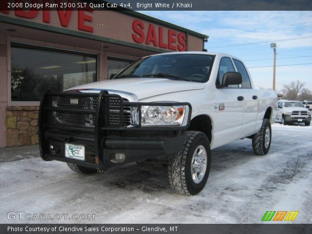 2008 Dodge Ram 2500 SLT Quad Cab 4x4 in Bright White