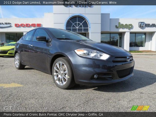 2013 Dodge Dart Limited in Maximum Steel Metallic