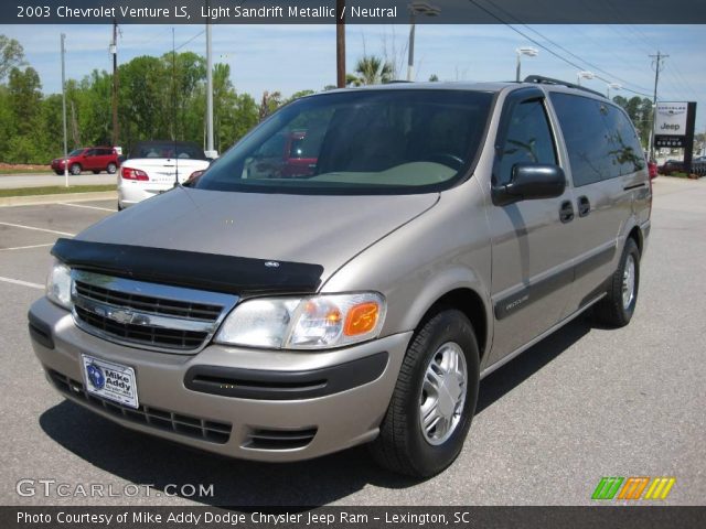 2003 Chevrolet Venture LS in Light Sandrift Metallic