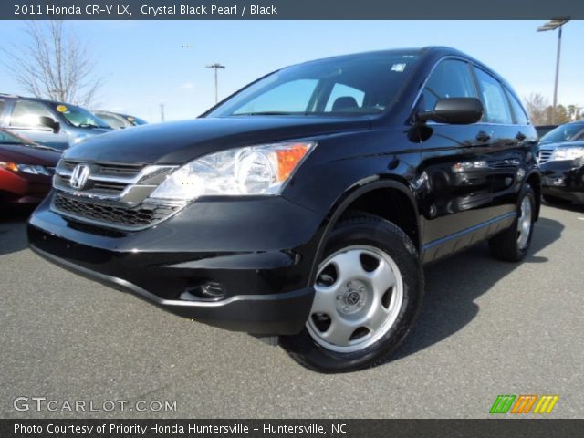 2011 Honda CR-V LX in Crystal Black Pearl