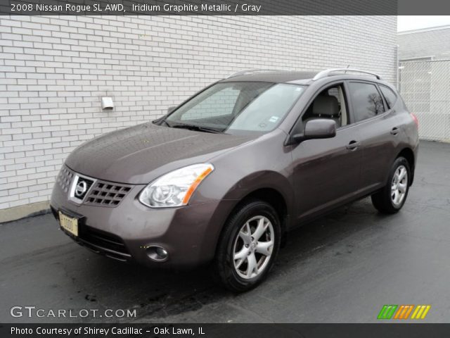 2008 Nissan Rogue SL AWD in Iridium Graphite Metallic