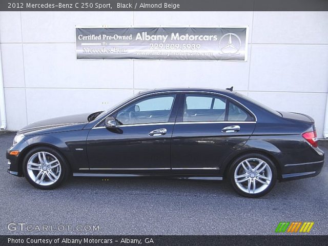 2012 Mercedes-Benz C 250 Sport in Black