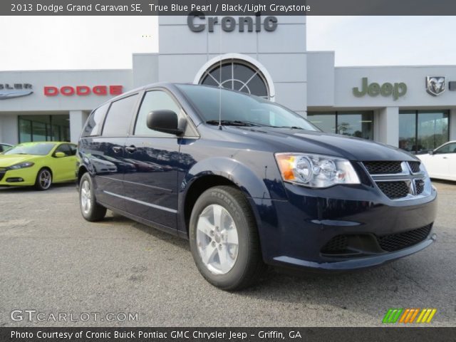 2013 Dodge Grand Caravan SE in True Blue Pearl