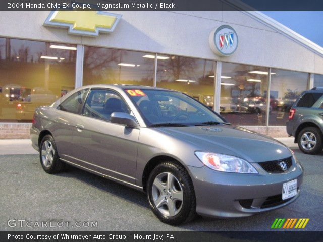 2004 Honda Civic EX Coupe in Magnesium Metallic