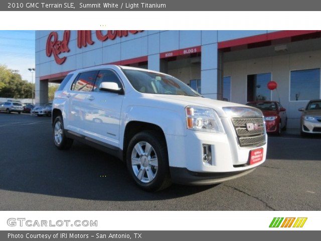 2010 GMC Terrain SLE in Summit White