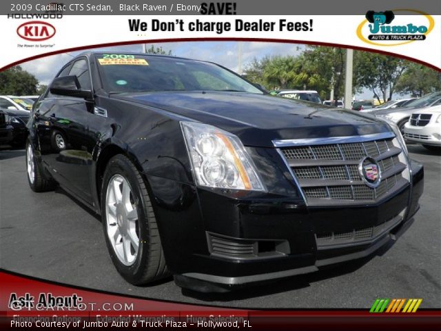 2009 Cadillac CTS Sedan in Black Raven